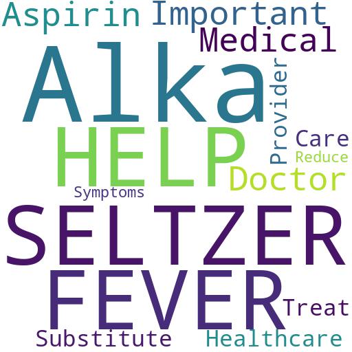 CAN ALKA SELTZER HELP WITH A FEVER?: Buy - Comprar - ecommerce - shop online