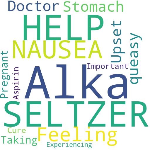 CAN ALKA SELTZER HELP WITH NAUSEA?: Buy - Comprar - ecommerce - shop online