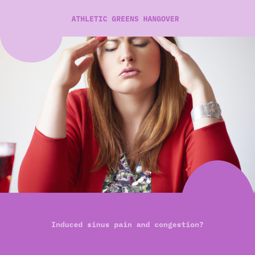 induced sinus pain and congestion?