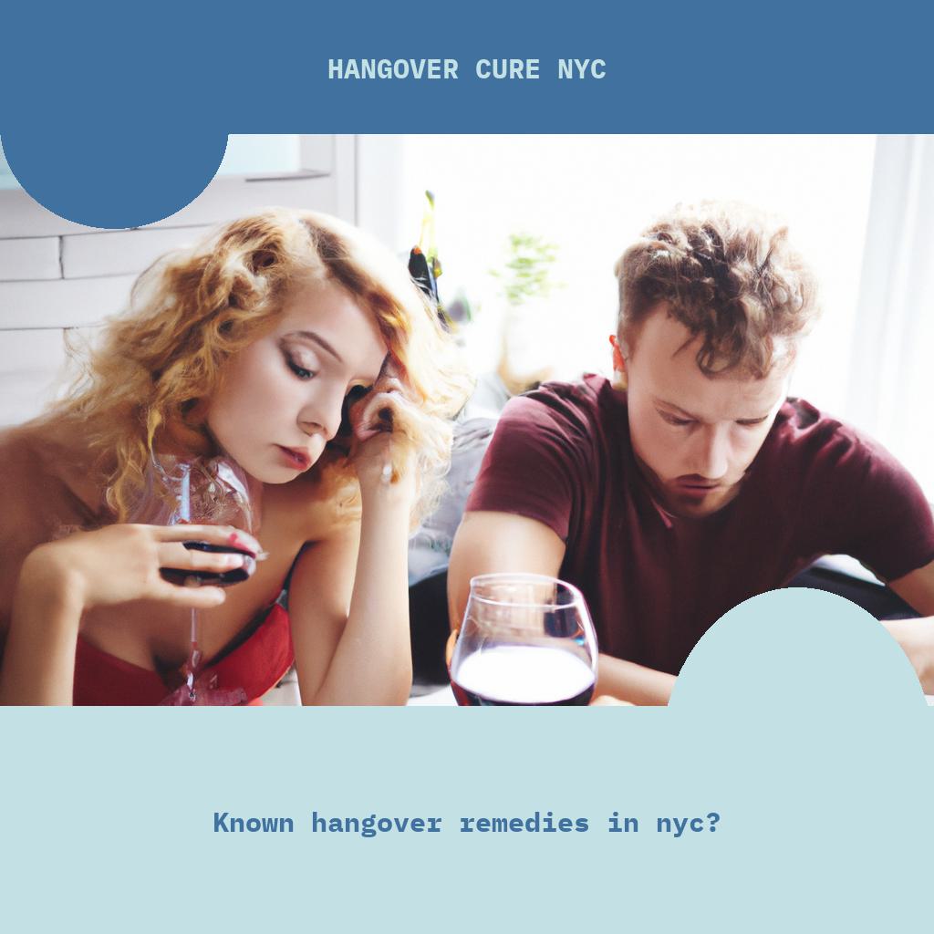 known hangover remedies in NYC?
