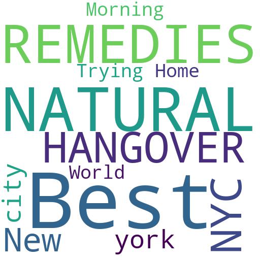 WHAT ARE SOME OF THE BEST NATURAL REMEDIES FOR A HANGOVER IN NYC?: Buy - Comprar - ecommerce - shop online