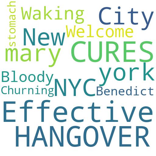 WHAT ARE SOME OF THE MOST EFFECTIVE HANGOVER CURES IN NYC?: Buy - Comprar - ecommerce - shop online