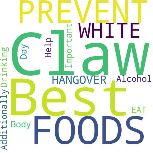 WHAT ARE THE BEST FOODS TO EAT TO PREVENT A WHITE CLAW HANGOVER?: Buy - Comprar - ecommerce - shop online