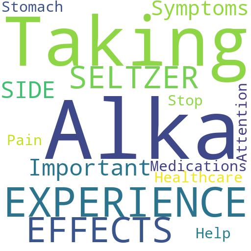 WHAT SHOULD I DO IF I EXPERIENCE SIDE EFFECTS AFTER TAKING ALKA SELTZER?: Buy - Comprar - ecommerce - shop online