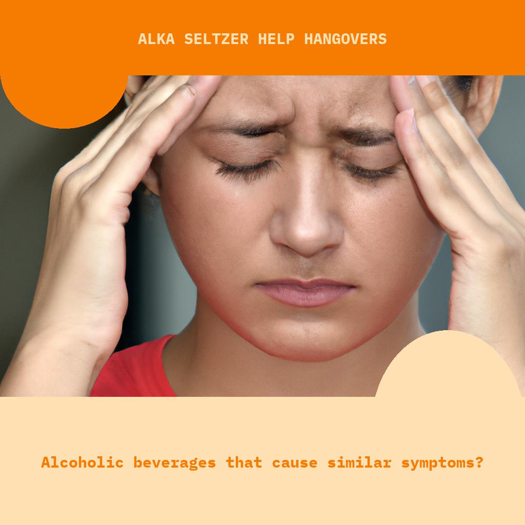 alcoholic beverages that cause similar symptoms?
