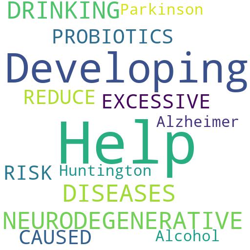 CAN PROBIOTICS HELP REDUCE THE RISK OF DEVELOPING NEURODEGENERATIVE DISEASES CAUSED BY EXCESSIVE DRINKING?: Advises - Buy - Comprar - ecommerce - shop online