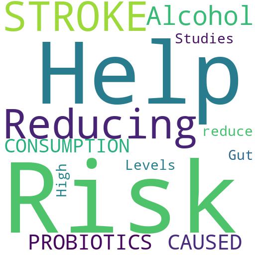 CAN PROBIOTICS HELP WITH REDUCING THE RISK OF STROKE CAUSED BY ALCOHOL CONSUMPTION?: Advises - Buy - Comprar - ecommerce - shop online