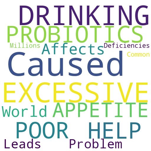CAN PROBIOTICS HELP WITH THE POOR APPETITE CAUSED BY EXCESSIVE DRINKING?: Advises - Buy - Comprar - ecommerce - shop online
