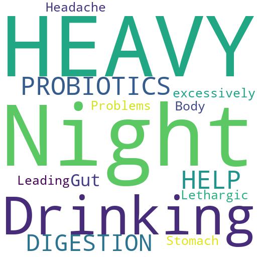HOW DO PROBIOTICS HELP WITH DIGESTION AFTER A NIGHT OF HEAVY DRINKING?: Advises - Buy - Comprar - ecommerce - shop online