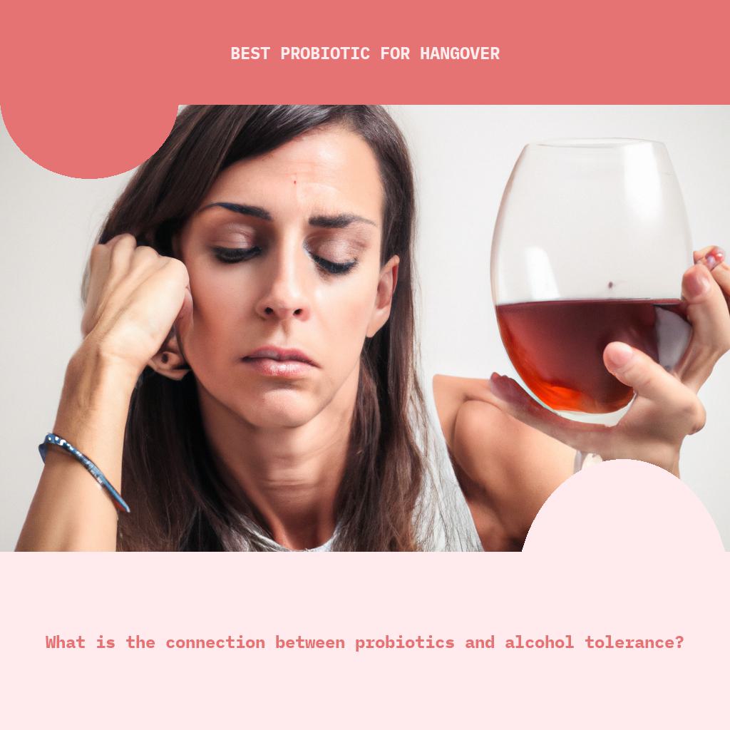 What is the connection between probiotics and alcohol tolerance?